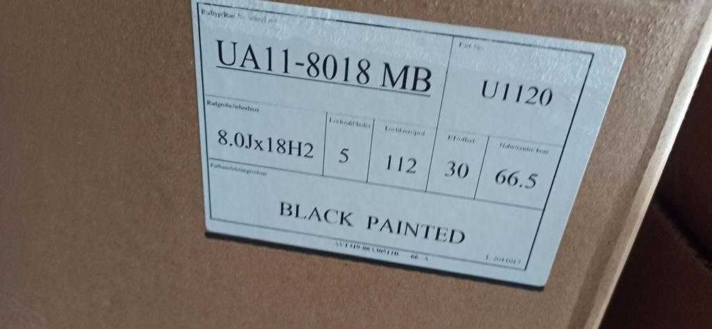 Nowe alufelgi UA11 18 5x112 BMW 3 G20 G21 G22 G23 M  Performance M4