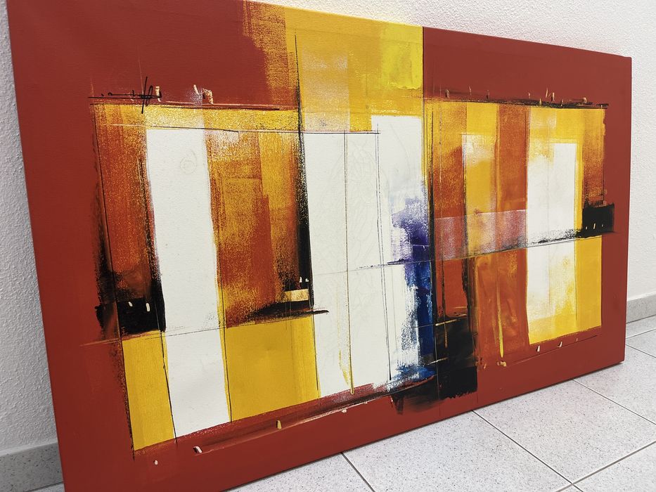 Quadro para sala pintura comtemporanea