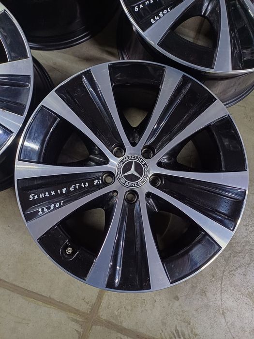 Felgi aluminiowe 5x112x18 dwie szerokosci 8J ET43/ 9J ET52.5 MERCEDES