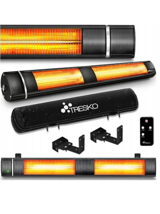 Promiennik podczerwieni Tresko 3000w 2sztuki