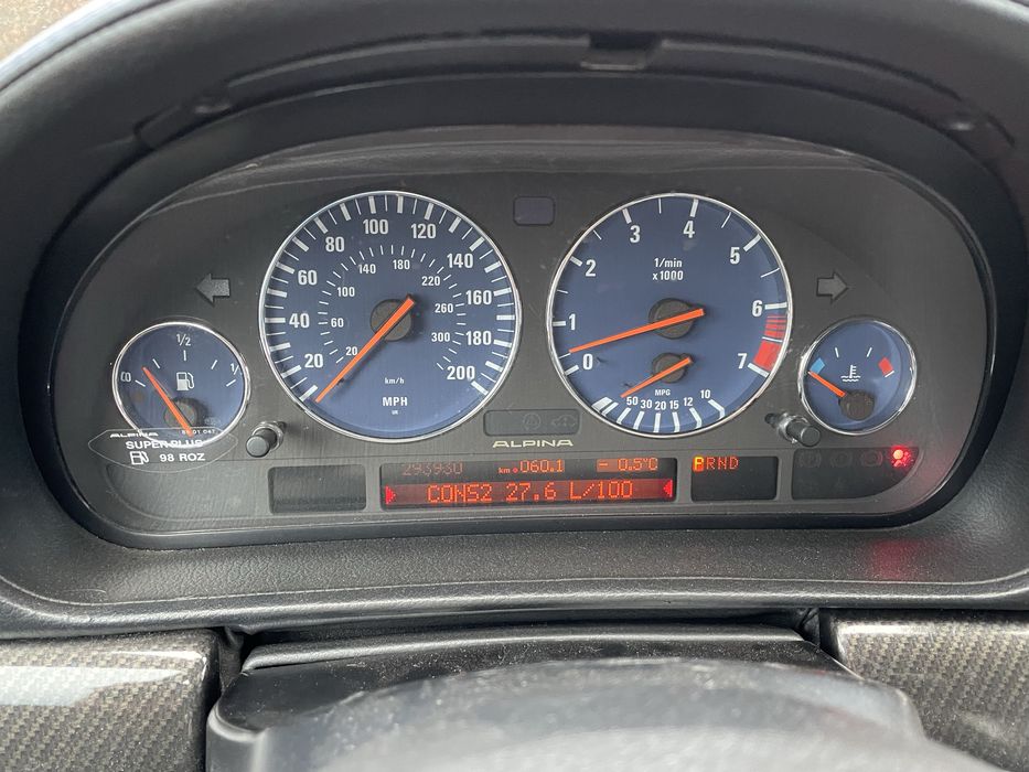Bmw alpina licznik orginał b10 b12 speedometr