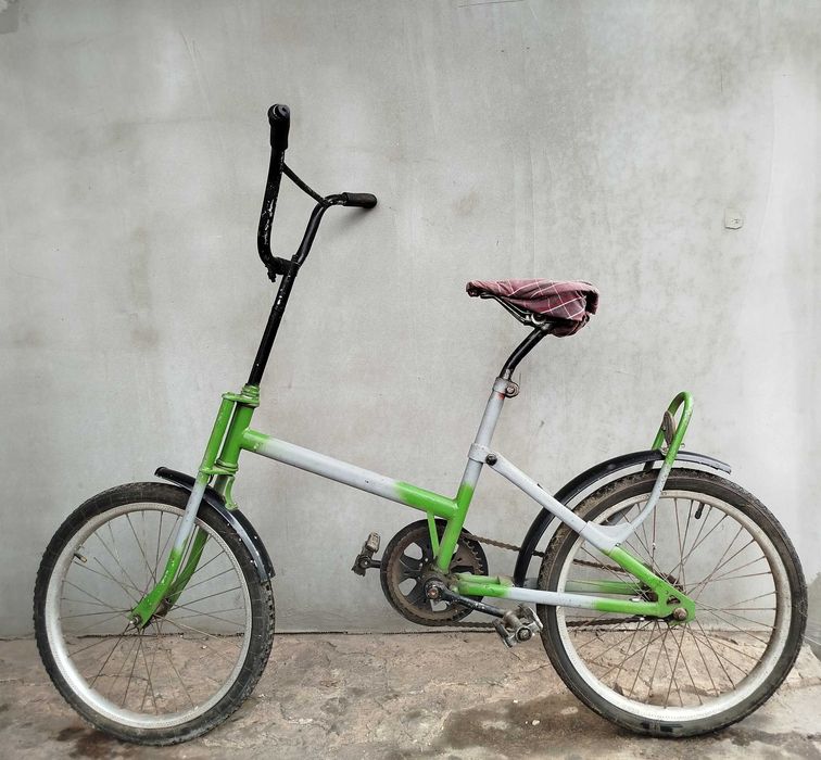 Велосипед Тиса на ходу