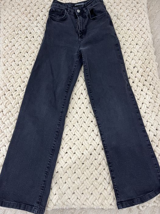 Джинси палацо, чорні