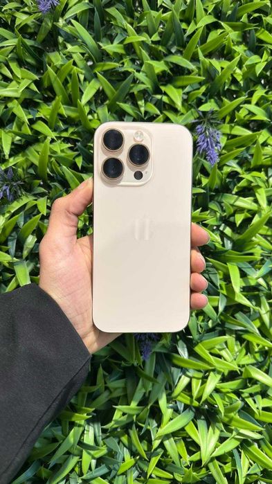 Apple iPhone 16 Pro Titânio Deserto 6.3″ 256GB - Loja Ovar