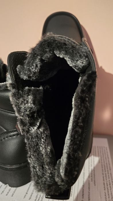 Buty nowe męskie czarne zimowe w rozmiarze 41