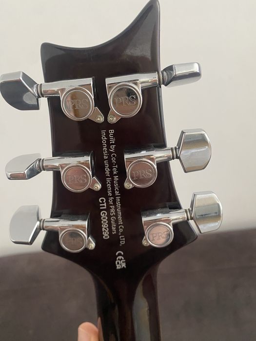 PRS DGT Moons Gold top