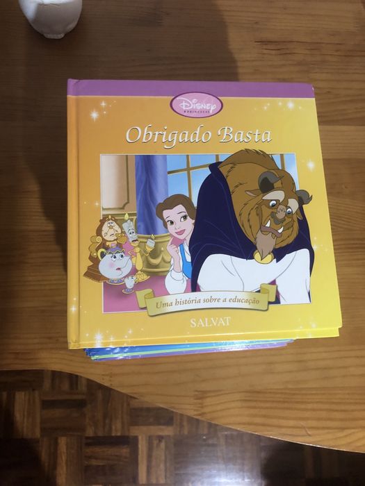 Livros de coleção das princesas disney