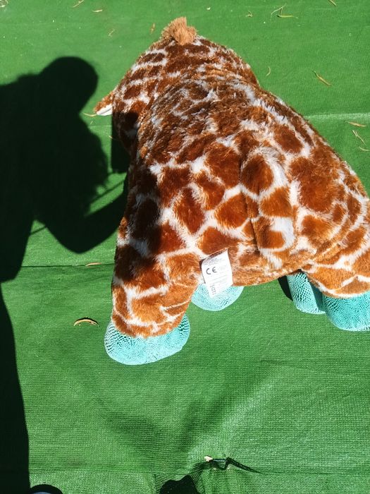 Peluche grande girafa
