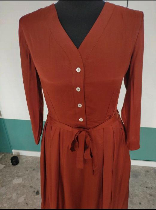 Sukienka Alodia wiskoza z rayonem Marie Zelie