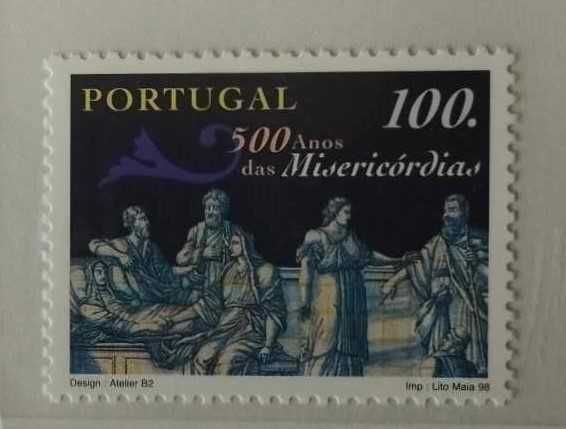 Série de Selos 500 Anos das Misericórdias - 1998