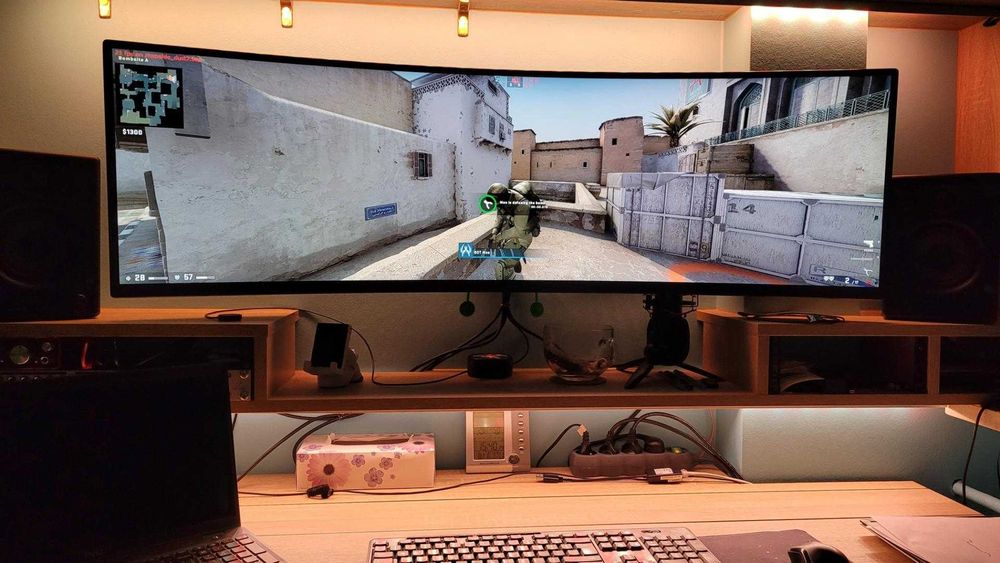 Monitor Samsung C49RG90SSR 49" 5K VA 120Hz - ofoliowany, prawie nowy