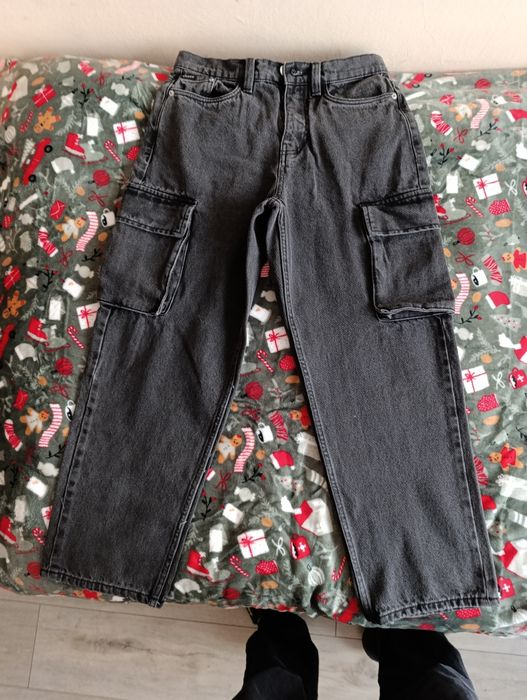 spodnie baggy rozmiar 28/30