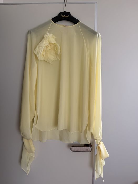 Блуза the Coat лимонно жовта