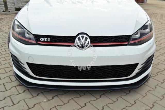 LIP SPOILER FRONTAL PALA ABA LÂMINA VW GOLF 7 7,5 VII GTI TCR GTD R