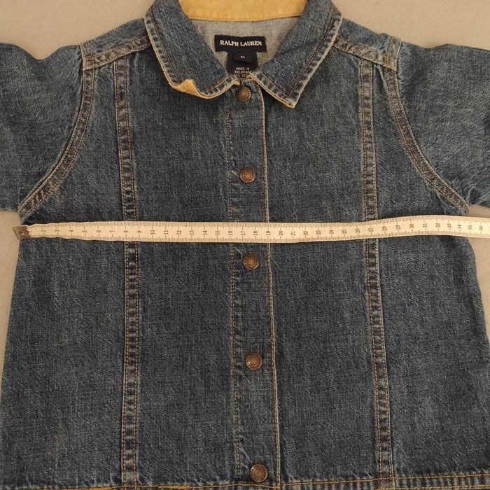 Płaszcz sukienka dżinsowa Ralph Lauren 116-122
