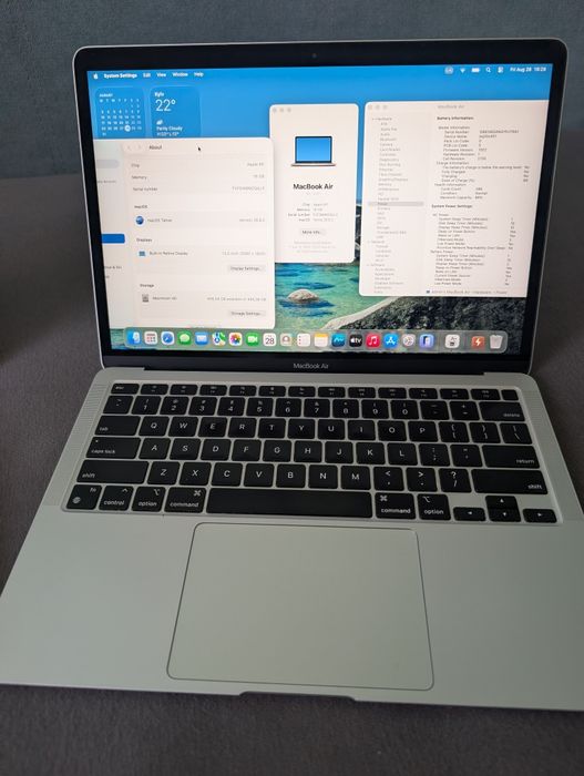 MacBook Air M1 2021, 13", 16/512 ГБ