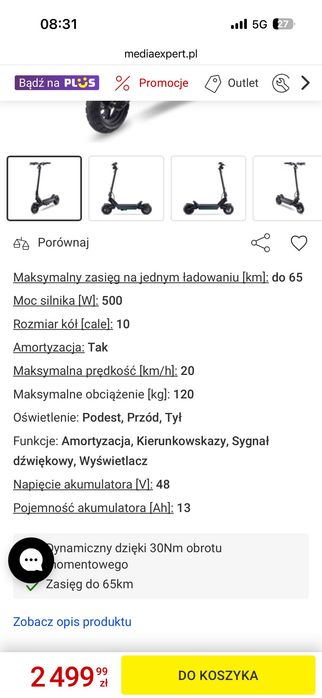Hulajnoga Predator thunder