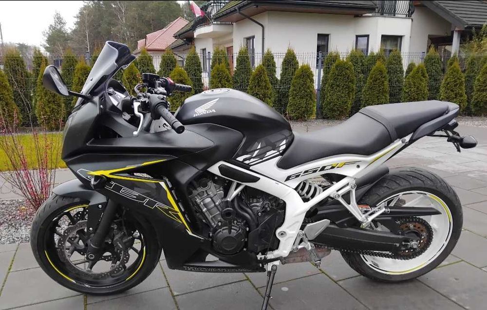 Honda CBR650F ABS, 2016 rok  kat A2 35kW tylko 33000km