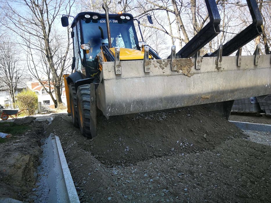 Drogi szutrowe, geokraty, bruki, parkingi, podjazdy, prace ziemne