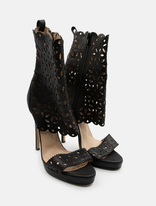 Sandálias de salto alto Oscar de la Renta