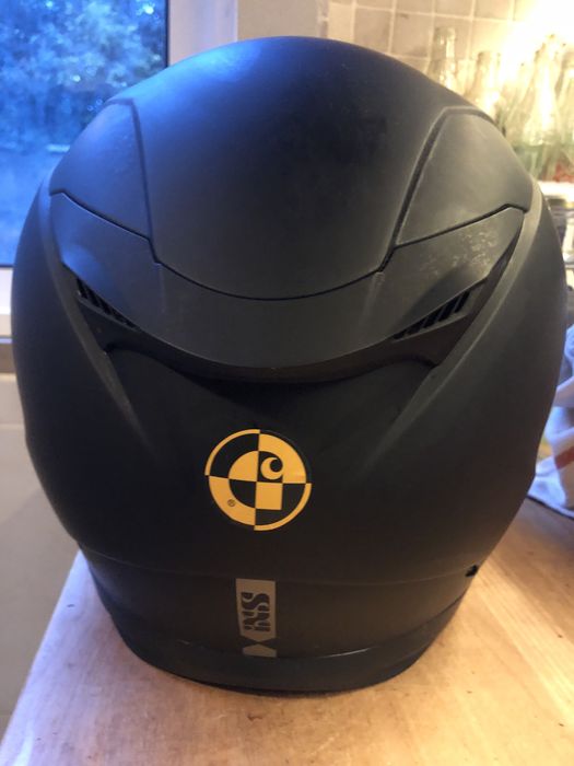 Capacete preto IXS 315 1.0
