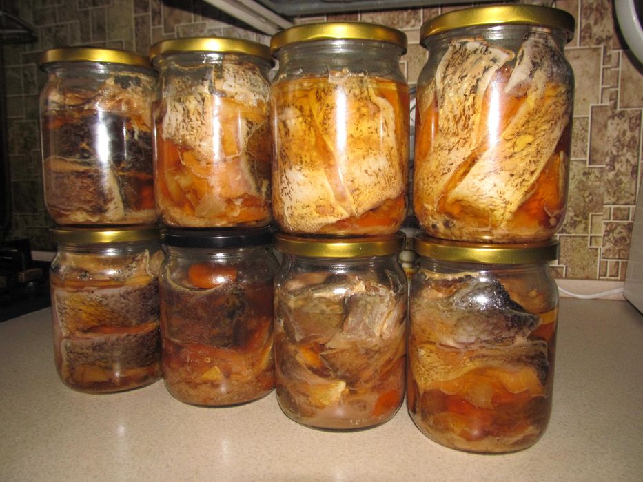 Короп | Cом | Товстолоб | Скумбрія | Кілька | Тушонка | Консерви |Каши