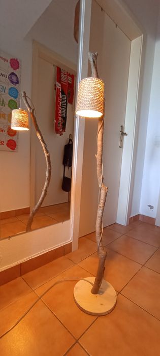 Candeeiros feitos a mao