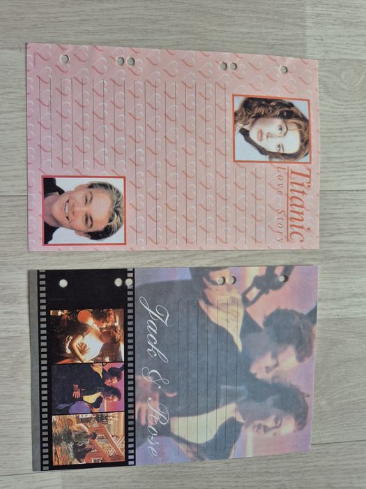 Karteczki do segregatora Titanic