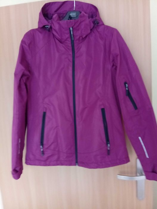 Kurtka damska Crivit S 36/38 trekkingowa bordowa