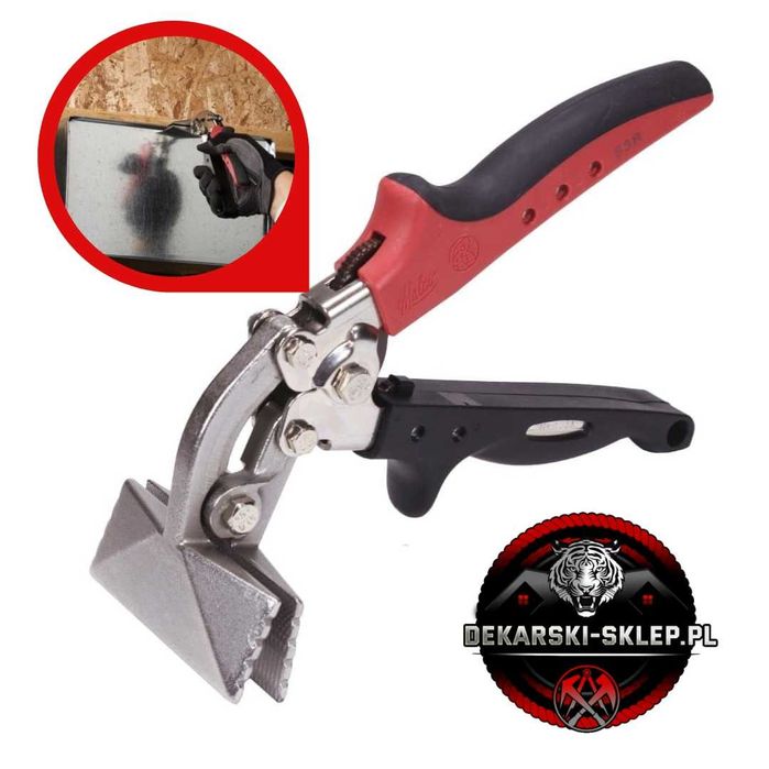 Cęgi do blachy Zaginadło MALCO S3R WYGIĘTE