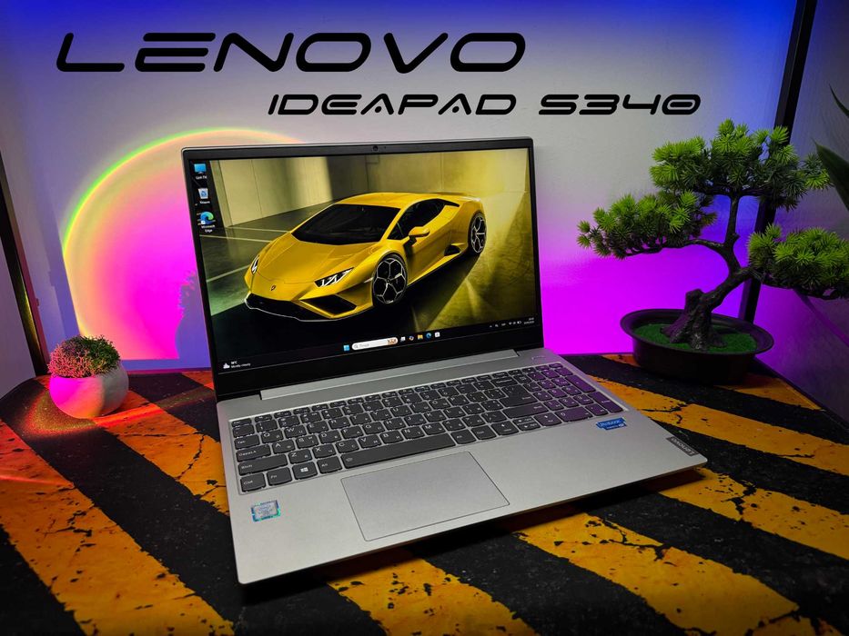 Lenovo Ideapad S340, i7-8565u, 8gb ram, 250gb ssd, сенсорний