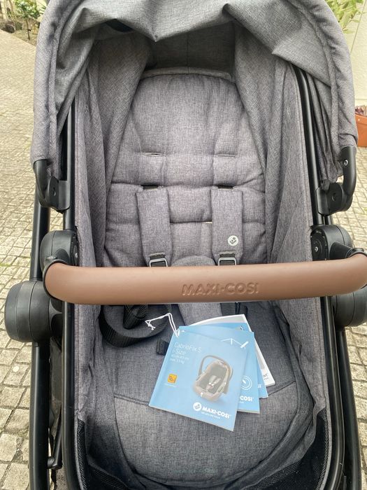 Carrinho bébe Maxicosi Zelia S trio - excelente