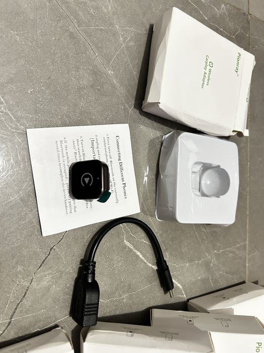 adapter bezprzewodowy 2 w 1  CarPlay i Android Auto adapter 5Ghz WiFi