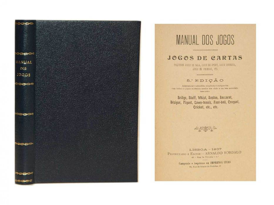 Manual dos jogos: Jogos de cartas