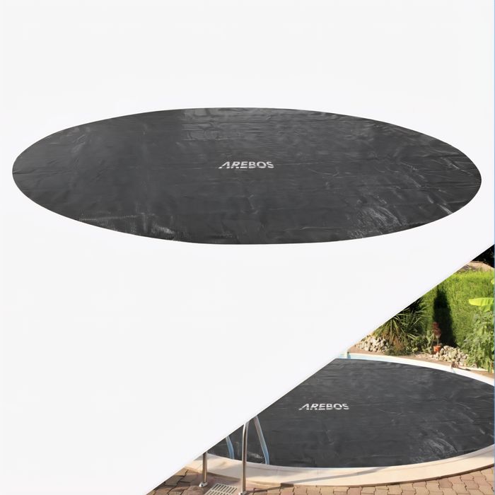 Folia solarna basenowa 3,66 m okrągła Arebos