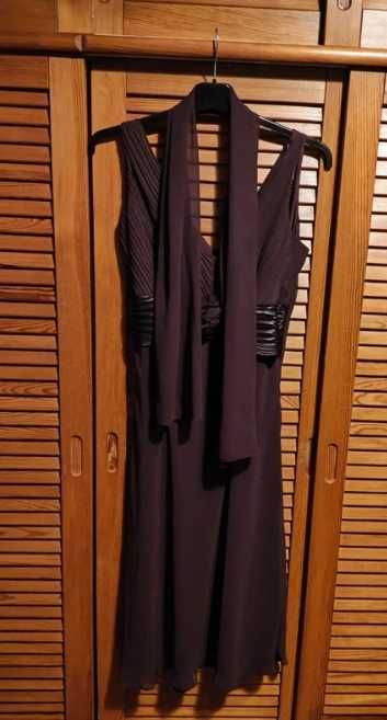 Vestido roxo cerimónia