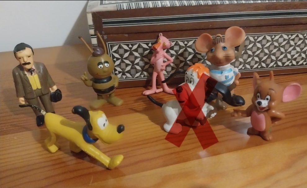 Miniatura de Bonecos anos 80