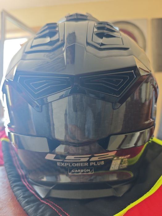 Capacete LS2 explorer plus Carbon