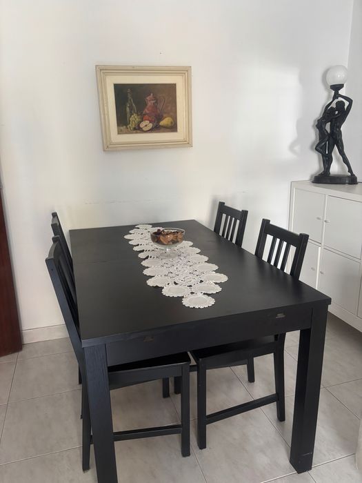 Mesa de jantar extensível
