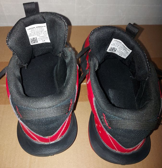 Tenis Basquetebol Under Armour lockdown 6 vermelhas