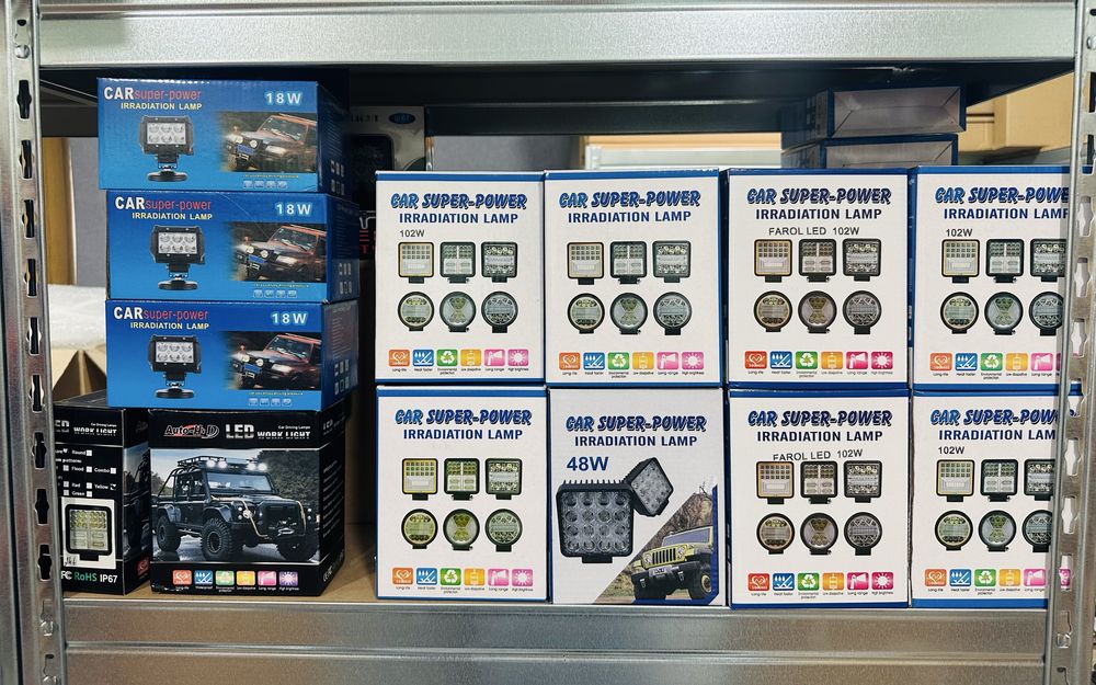 Barra Led / foco 18w até 600w