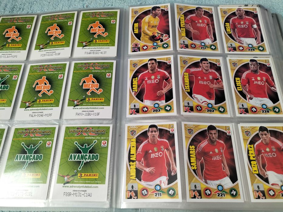 Adrenalyn 2014_2015 a faltarem 12 cards