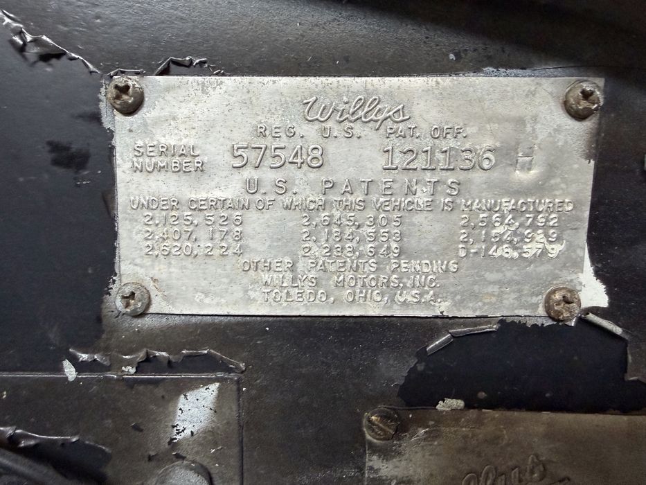 JEEP Willys 1961