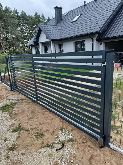 Ogrodzenia Panelowe Stalowe Grzebieniowe Bramy Furtki