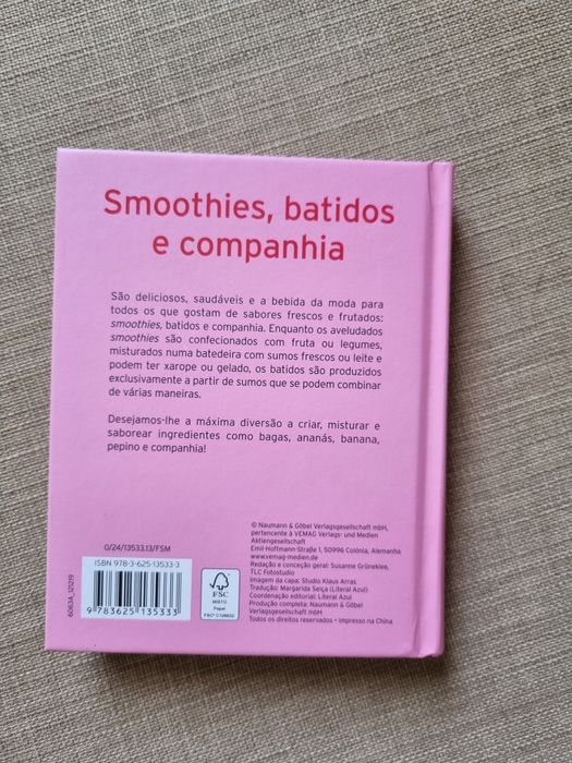 Livro de sumos e batidos