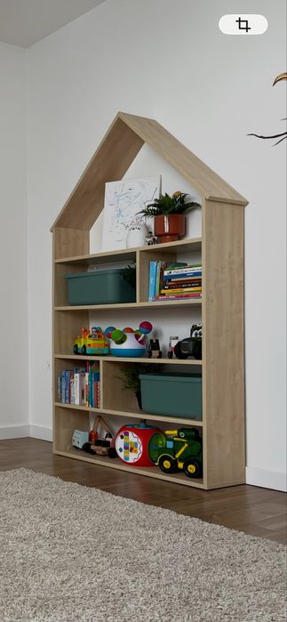 Domek regał półki