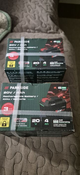 Baterias parkside 4ah novas