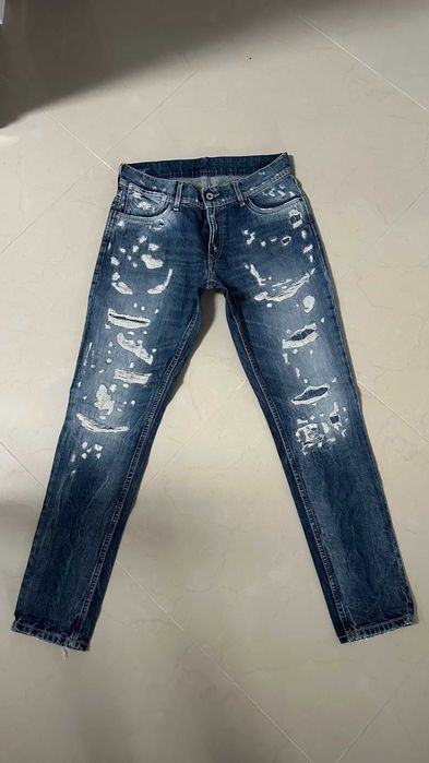 Pepe 28/30 Spodnie Slim Rurki Piękne