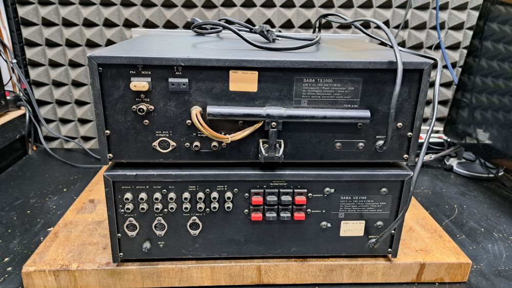 Wieża Saba wzmacniacz VS-2160 tuner TS-2000