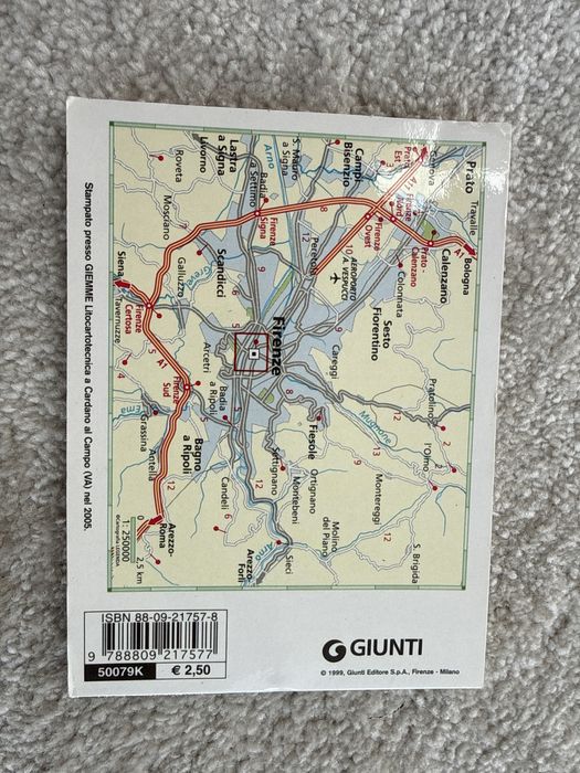 Mapa de Firenze